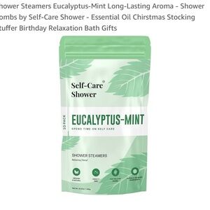 Self-Care Shower Eucalyptus Shower Steamers Bombs Brand New In Bag 10 Pack